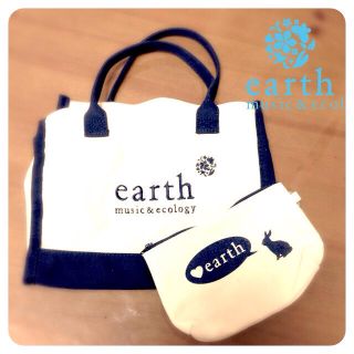 アースミュージックアンドエコロジー(earth music & ecology)のムック本付録セット(トートバッグ)