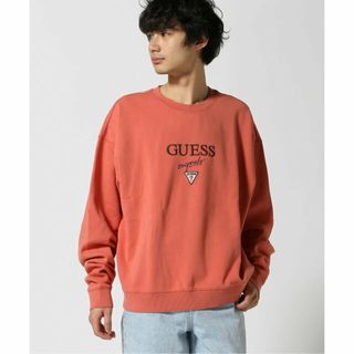 ゲス(GUESS)の【ピンク(F6F7)】GUESS スウェット (M)Logo Crewneck Sweatshirt(スウェット)