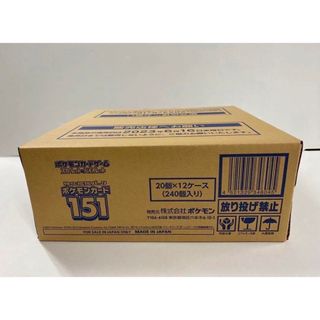 ポケモン(ポケモン)のポケモンカード　151　1カートン　新品未開封(Box/デッキ/パック)