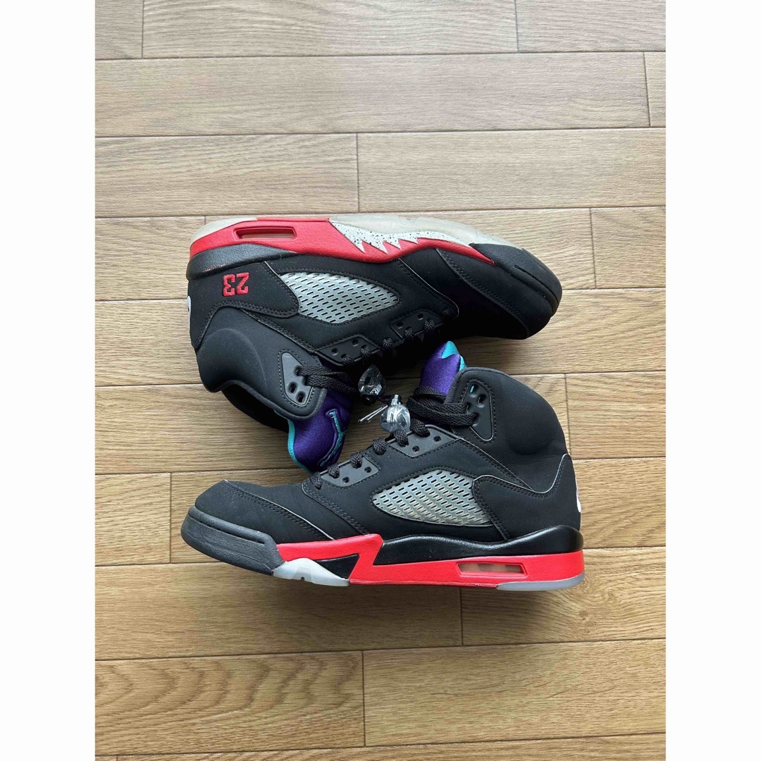 カラーBLACKブラックNIKE AIR JORDAN 5 RETRO TOP3 28.0㎝