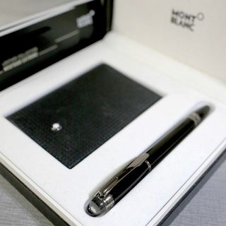 モンブラン(MONTBLANC)の【美品 セット】モンブラン ボールペン スターウォーカー ミッドナイトブラック(ペン/マーカー)