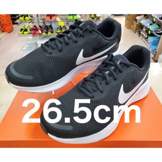 ナイキ(NIKE)のNIKEナイキ レボリューション7ワイド26.5cm カジュアル ランニング(スニーカー)