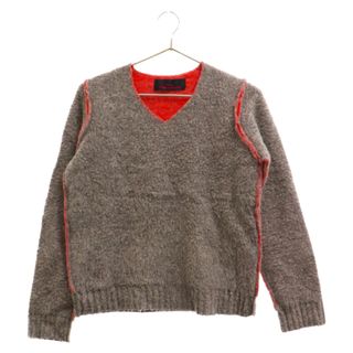 コムデギャルソン(COMME des GARCONS)のtricot COMME des GARCONS トリコ コム デ ギャルソン モヘヤ混クルーネックセーター TP-N210 グレー レディース(ニット/セーター)