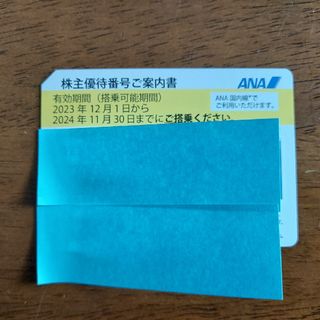 エーエヌエー(ゼンニッポンクウユ)(ANA(全日本空輸))のANA 全日空　株主優待券(航空券)