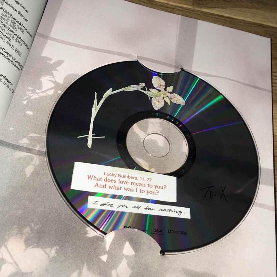 テヨン 直筆サイン「To. X」X ver.CDの通販 by てでぃ@プロフ テヨン 直筆サイン「To. X」X ver.CDの通販 by てでぃ@プロフ