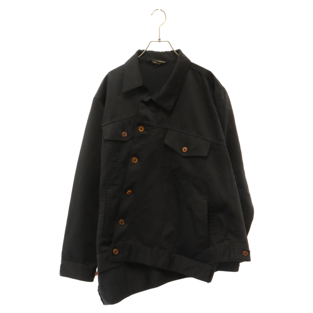 74センチ身幅COMME des GARCONS HOMME PLUS コムデギャルソンオムプリュス 18AW 捻れ変形ジャケット PB-J032 ブラック