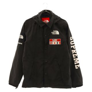 シュプリーム(Supreme)のSUPREME シュプリーム 14SS×THE NORTH FACE Expedition Coaches Jacket ノースフェイス エクスペディションコーチジャケット マウンテンパーカー ブラック(フライトジャケット)