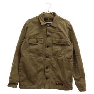 ネイバーフッド(NEIGHBORHOOD)のNEIGHBORHOOD ネイバーフッド 16AW BDU C-SHIRT LS 162SPNH-SHM02 ボタンフライミリタリー長袖シャツ カーキ(シャツ)