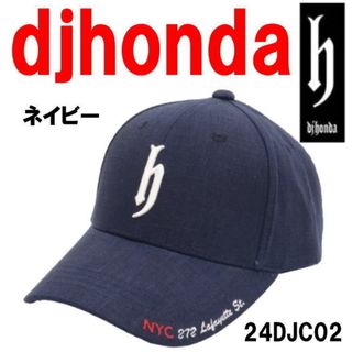 ネイビー djhonda djホンダ ディージェイ DJC02 キャップ 帽子(キャップ)