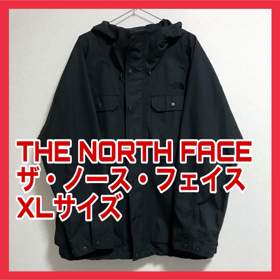 THE NORTH FACE(ザノースフェイス)の【70％OFF♪︎数回着用のみ】ノースフェイス　マウンテンパーカ　ブラック　XL メンズのジャケット/アウター(マウンテンパーカー)の商品写真