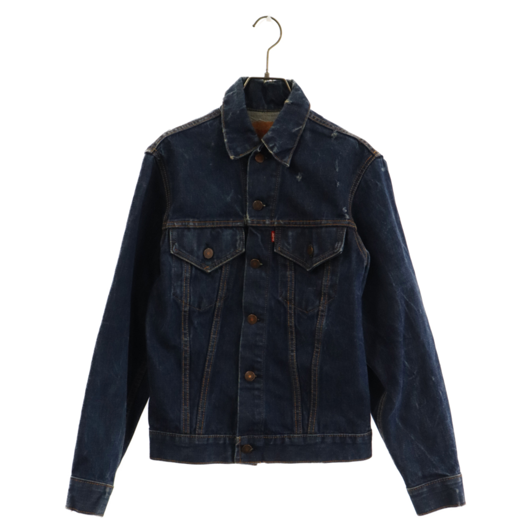 Levi's リーバイス 70S VINTAGE 70505 BIG E 4th ヴィンテージ デニムトラッカージャケット ボタン裏ドット刻印 インディゴ58センチ身幅