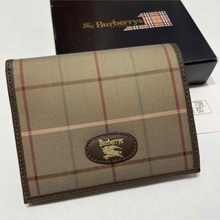 バーバリー(BURBERRY)の超美品♦︎Burberrys バーバリーズ チェック 折り財布(財布)