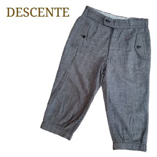 デサント(DESCENTE)の昭和 レトロ ビンテージ 古着 ウール パンツ ヘリンボーン ゴルフ 登山(スラックス)