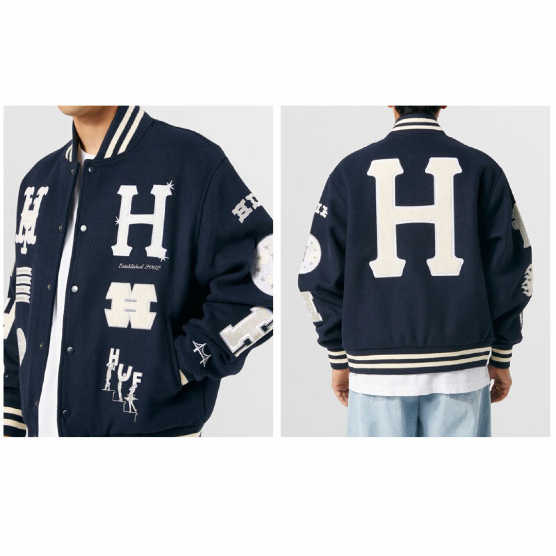 HUF(ハフ)のHUF スタジャン メンズのジャケット/アウター(スタジャン)の商品写真