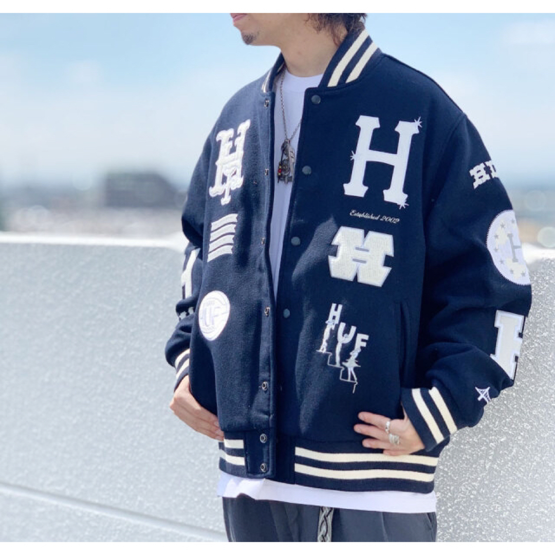 HUF(ハフ)のHUF スタジャン メンズのジャケット/アウター(スタジャン)の商品写真