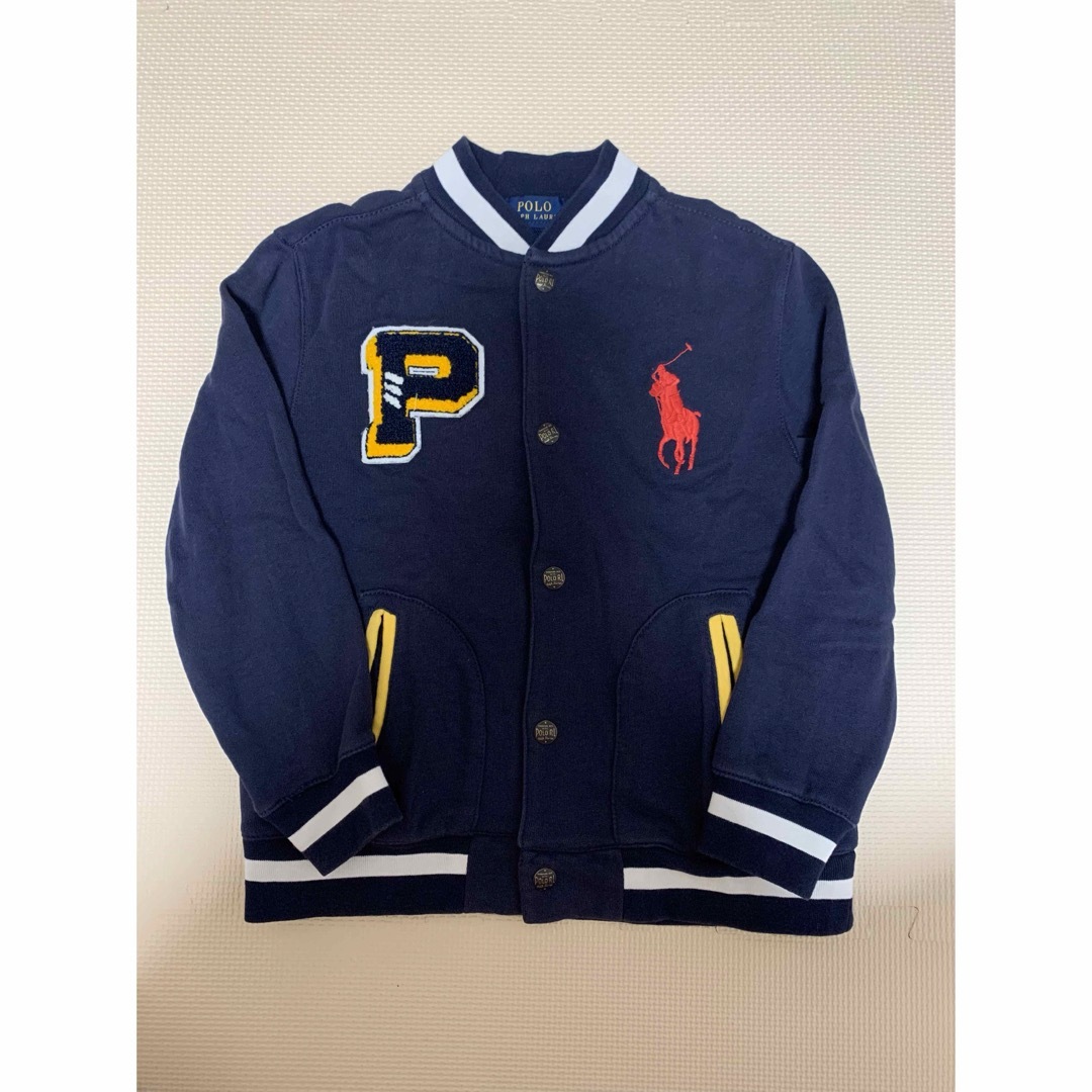 POLO RALPH LAUREN(ポロラルフローレン)のポロラルフローレン　コットンジャケット120 キッズ/ベビー/マタニティのキッズ服男の子用(90cm~)(ジャケット/上着)の商品写真