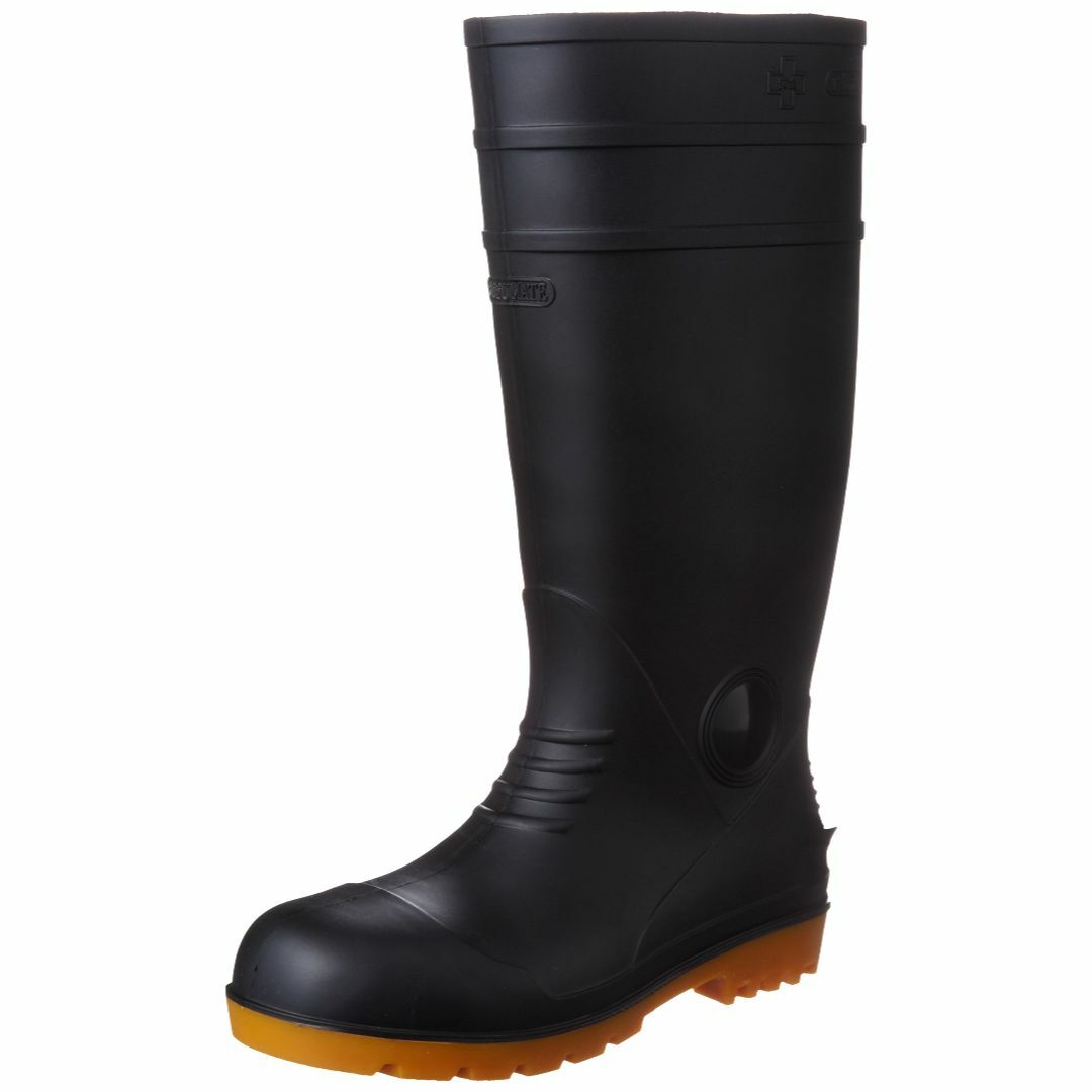 メンズ[富士手袋工業] 安全長靴 カットで高さ調節 耐油 抗菌 防臭 PVC 8891