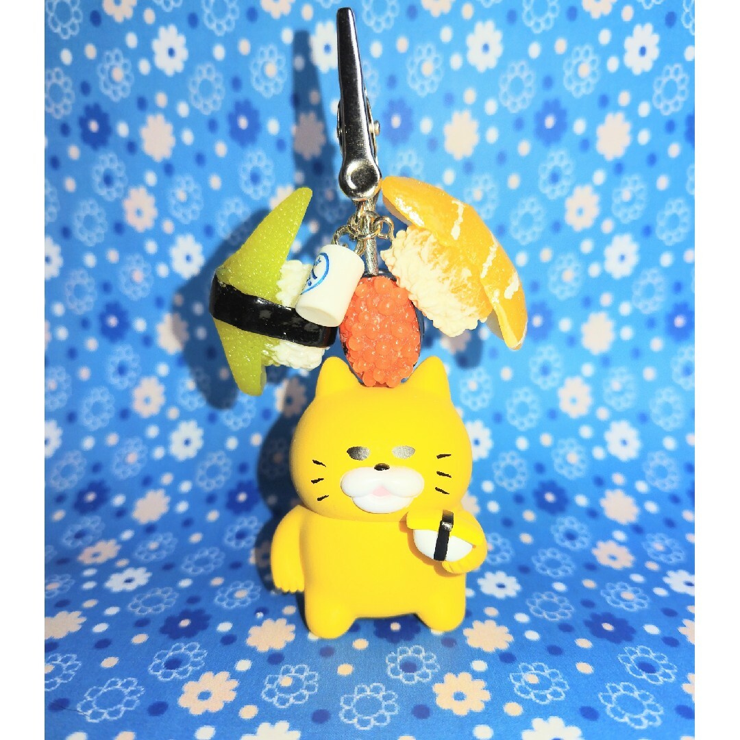 😻メモスタンド😻ノラネコぐんだん　おすしやさん　風‼️(🐟高級ネタ) エンタメ/ホビーのおもちゃ/ぬいぐるみ(キャラクターグッズ)の商品写真