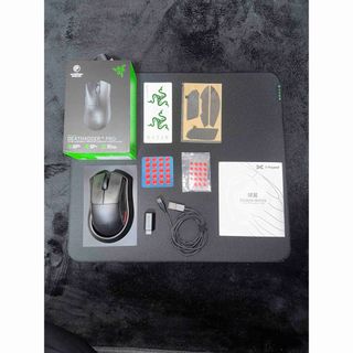 レイザー(Razer)のRAZER DEATHADDER V3 PRO マウスパッド等セット(PC周辺機器)