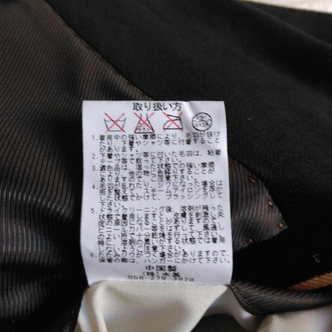 【新品未使用】西友　高級別珍生地　お洒落‼ 素敵‼　黒　光沢　共布付94AB4 メンズのジャケット/アウター(テーラードジャケット)の商品写真