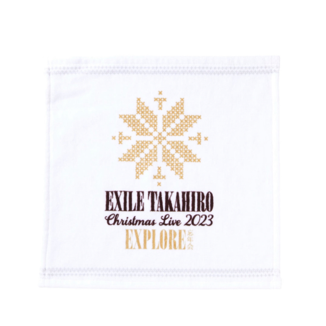 EXILE(エグザイル)の～EXPLORE～ 忘年会 ハンドタオル エンタメ/ホビーのタレントグッズ(ミュージシャン)の商品写真