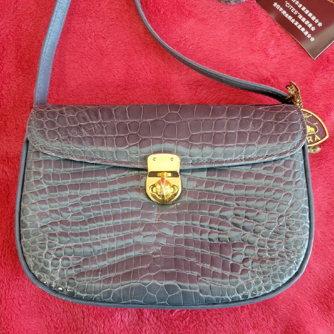美品】JRA認定 シャイニングクロコダイル 美品】JRA認定 シャイニングクロコダイル