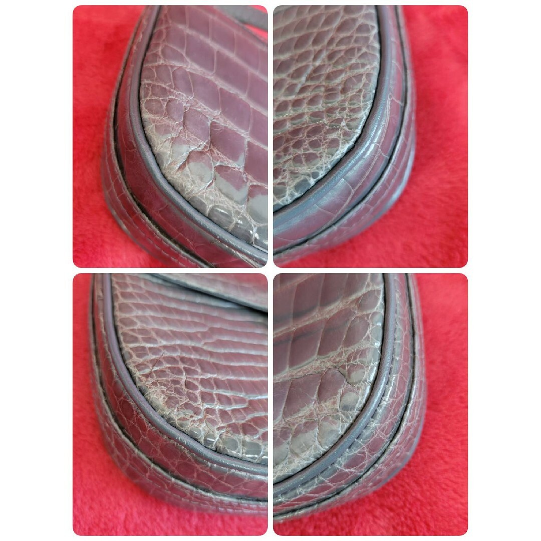 美品】JRA認定 シャイニングクロコダイル 美品】JRA認定 シャイニングクロコダイル