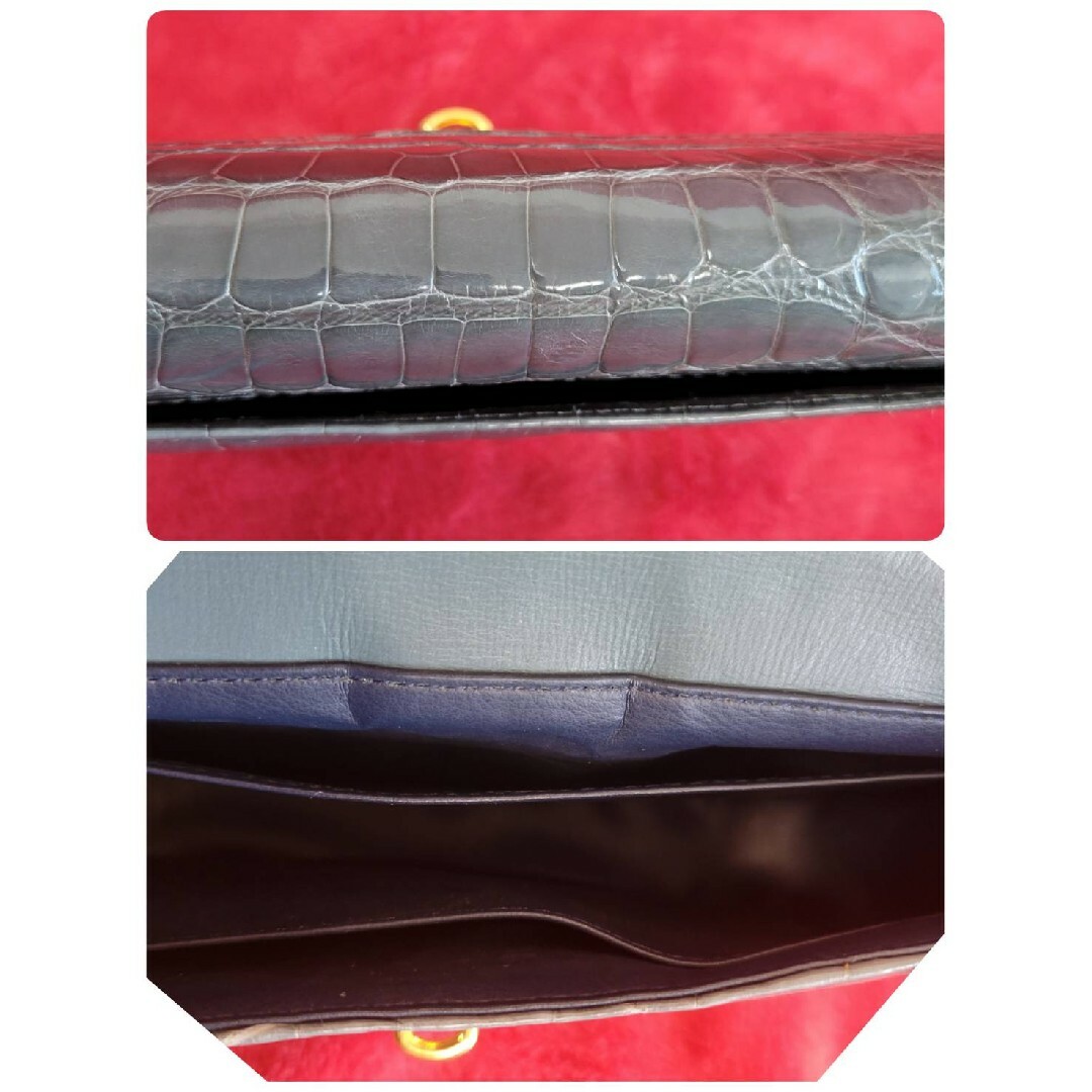 美品】JRA認定 シャイニングクロコダイル 美品】JRA認定 シャイニングクロコダイル