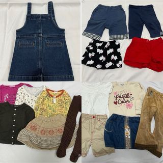 コムサイズム(COMME CA ISM)の子ども服まとめ売り　90 女の子　保育園着替え(Tシャツ/カットソー)