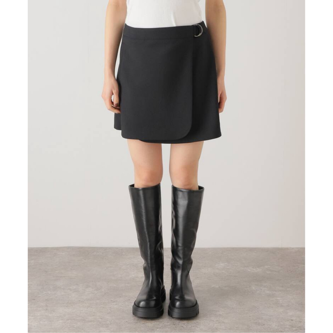 IENA(イエナ)の【IENA】ラップオーバースカート レディースのスカート(ミニスカート)の商品写真