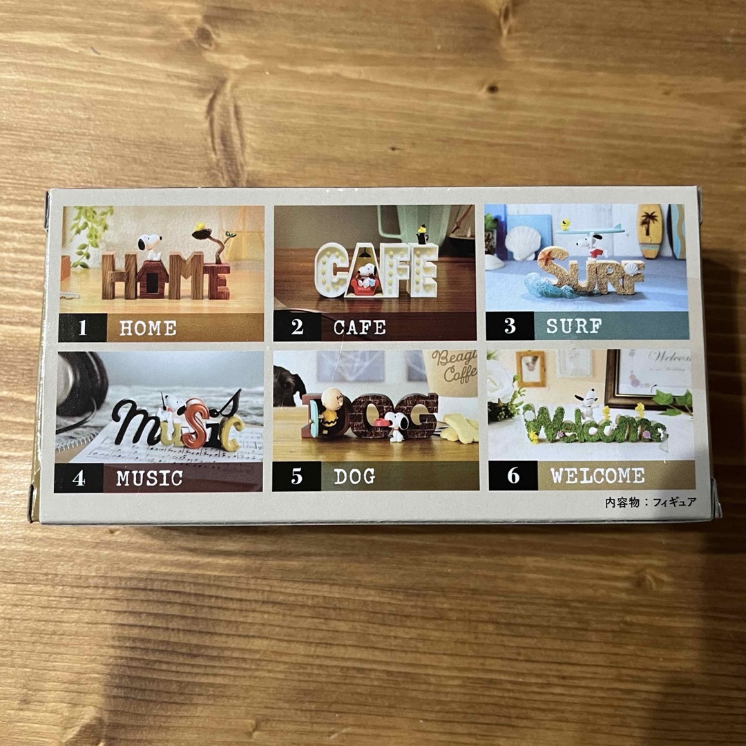 PEANUTS(ピーナッツ)の【お値下げ】SNOOPY COLLECTION of WORDS(1BOX) エンタメ/ホビーのフィギュア(特撮)の商品写真