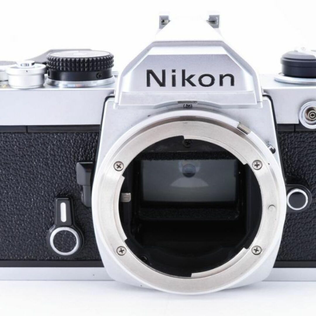 美品 NIKON ニコン　FM シルバー　フィルム　モルト新品交換済 Y992