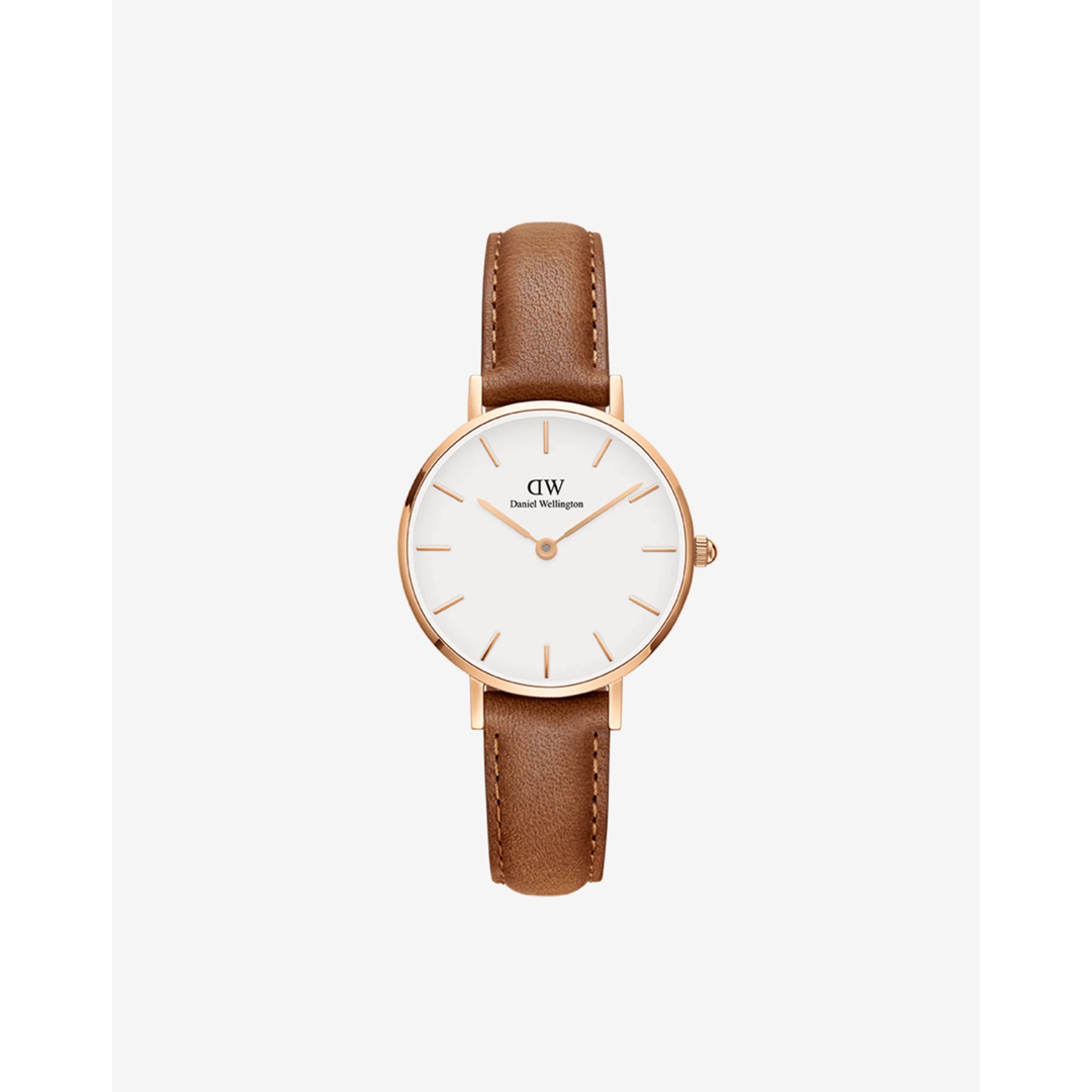 Daniel Wellington(ダニエルウェリントン)の【新品未使用】Petite Durham 28 Rose Gold(White) レディースのファッション小物(腕時計)の商品写真