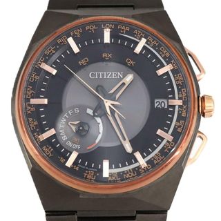 シチズン(CITIZEN)のシチズン サテライトウエーブ GPS電波時計 F100-T021425/CC2004-59E TI ソーラークォーツ(腕時計(アナログ))