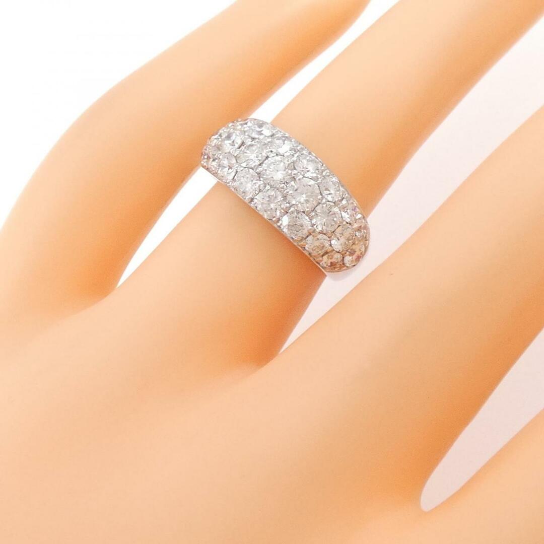 K18WG ダイヤモンド リング 2.00CT レディースのアクセサリー(リング(指輪))の商品写真