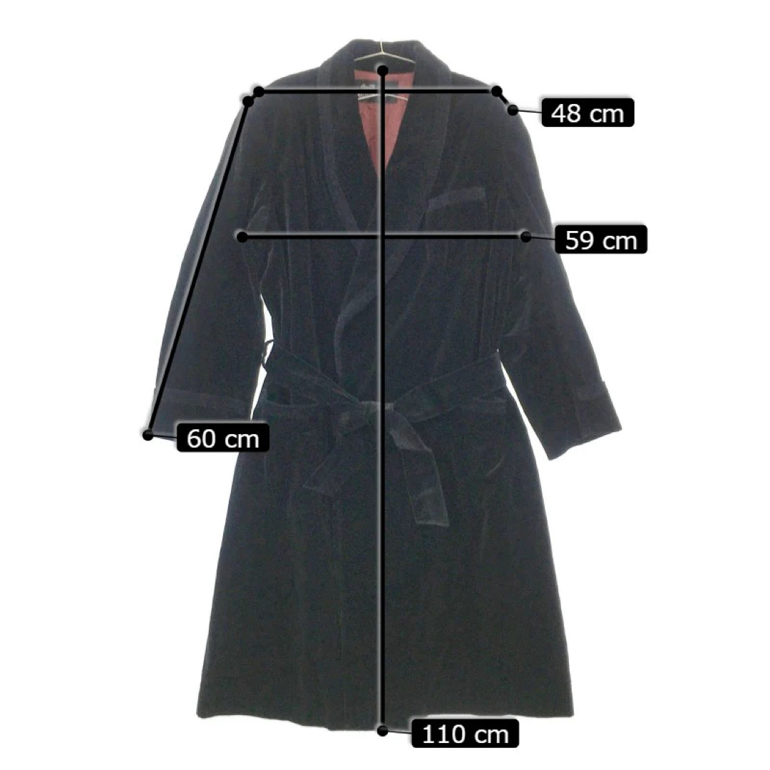 Julipet ジュリペット コート サイズL ブラック ガウンコート オシャレ メンズのジャケット/アウター(その他)の商品写真