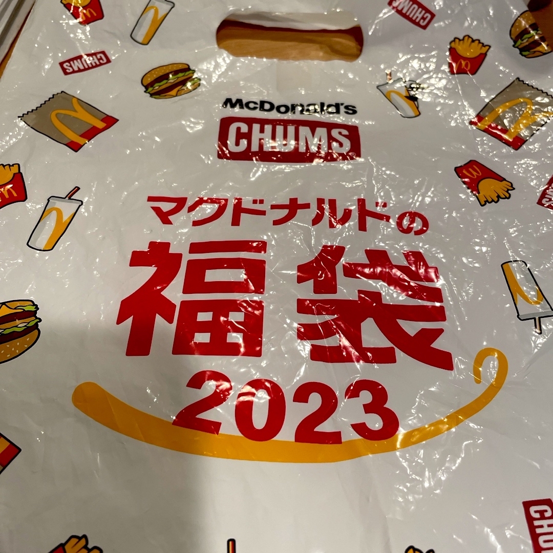 マクドナルド2023福袋　CHUMSノベルティ エンタメ/ホビーのコレクション(ノベルティグッズ)の商品写真