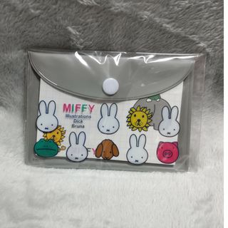 ミッフィー(miffy)のミッフィーケース付きメモ(ノート/メモ帳/ふせん)