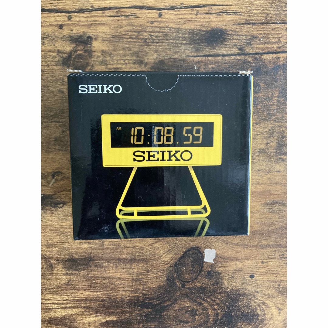 SEIKO(セイコー)のSEIKO置き時計（箱付き） インテリア/住まい/日用品のインテリア小物(置時計)の商品写真