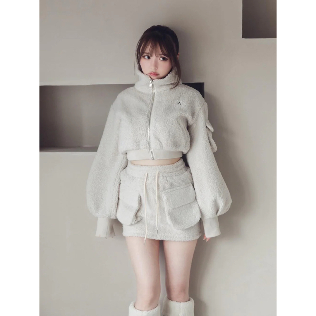 Bubbles(バブルス)のMiffy boa jacket レディースのジャケット/アウター(その他)の商品写真