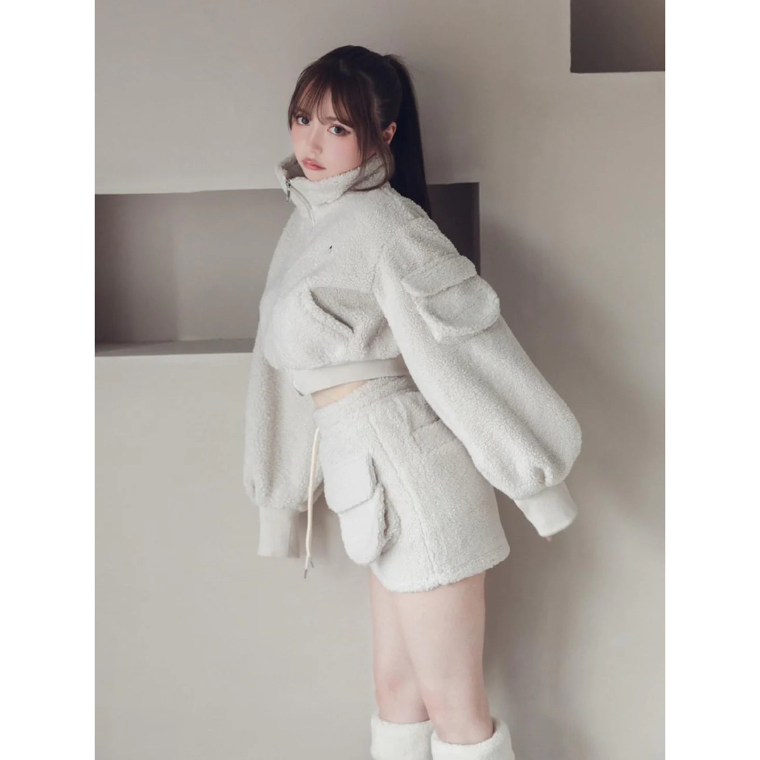 Bubbles(バブルス)のMiffy boa jacket レディースのジャケット/アウター(その他)の商品写真