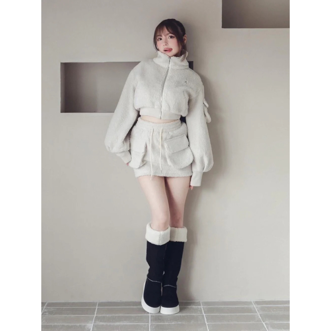 Bubbles(バブルス)のMiffy boa jacket レディースのジャケット/アウター(その他)の商品写真