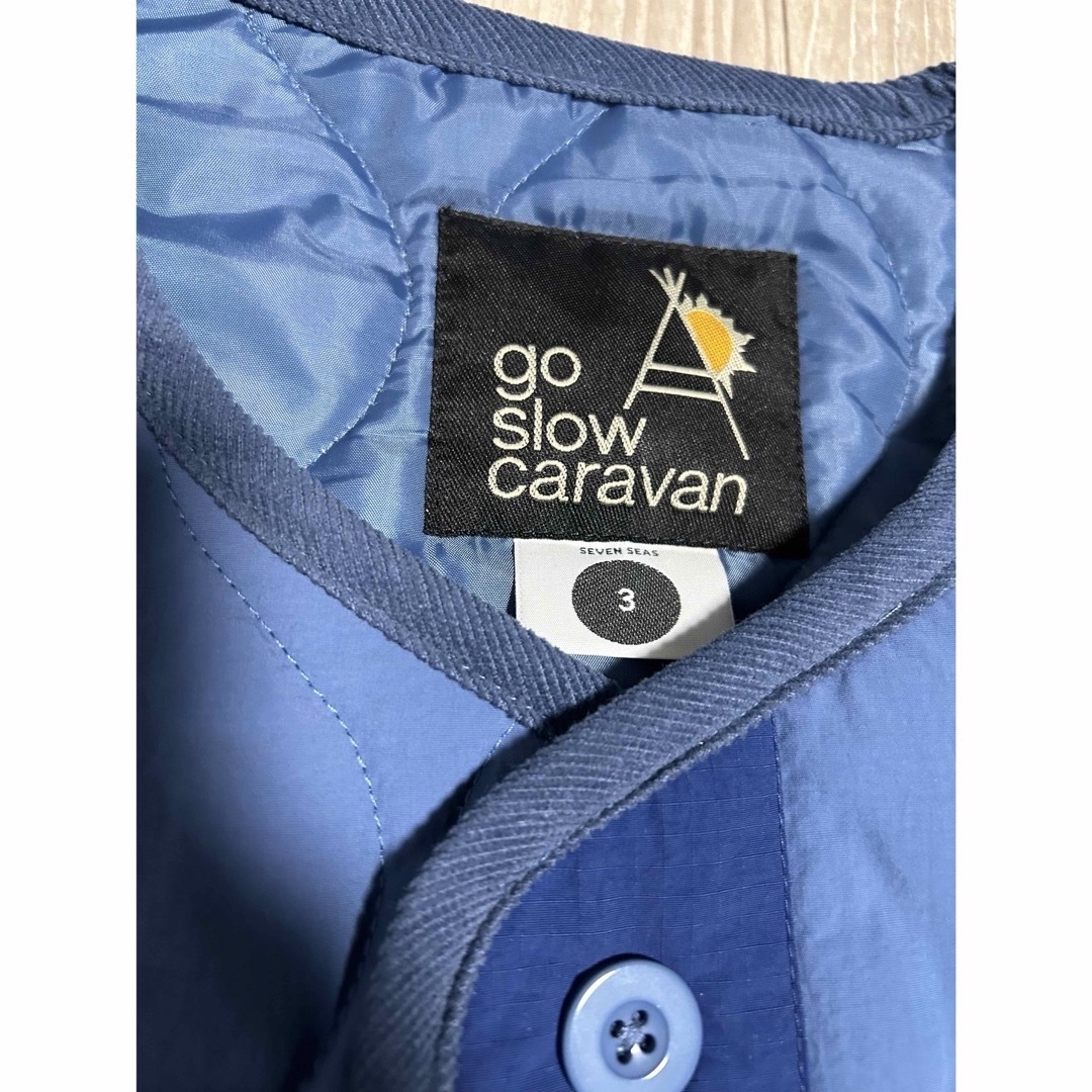 go slow caravan(ゴースローキャラバン)の【新品タグ付き】go slow caravan キルティングジャケット 3 メンズのジャケット/アウター(その他)の商品写真