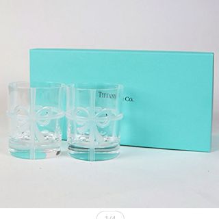 ティファニー(Tiffany & Co.)の新品💓ティファニー TIFFANY&Co ペアグラス 2点セット215ml(グラス/カップ)