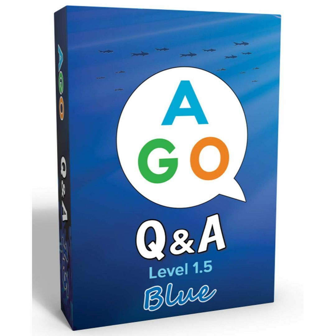 【新着商品】AGO Q&A BLUE LEVEL1.5: AGO Card Ga キッズ/ベビー/マタニティのおもちゃ(知育玩具)の商品写真
