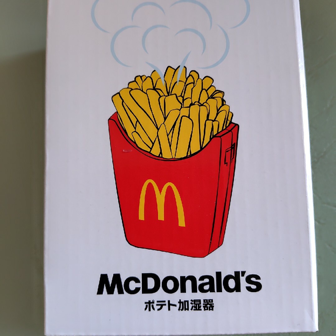 マクドナルド　福袋　ポテト加湿器　ホットアップルパイ商品無料券 エンタメ/ホビーのコレクション(ノベルティグッズ)の商品写真