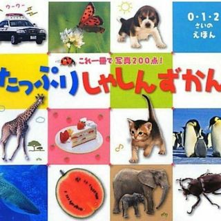 たっぷりしゃしんずかん: これ1冊で写真200点! (0・1・2さいのえほん)(絵本/児童書)