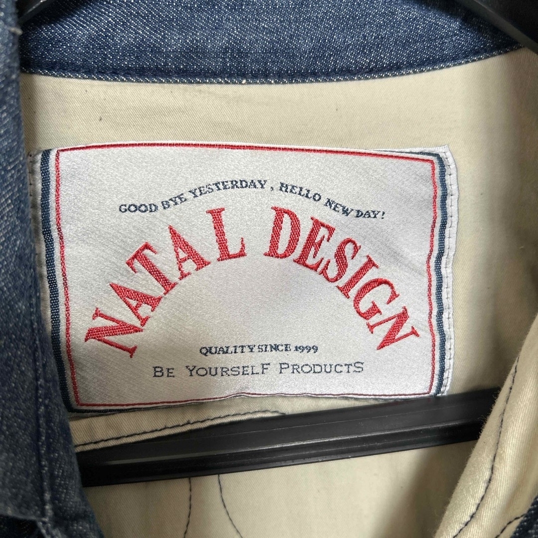 NATAL DESIGN(ネイタルデザイン)のNATAL DESIGN ネイタルデザイン　デニムジャケット メンズのジャケット/アウター(Gジャン/デニムジャケット)の商品写真