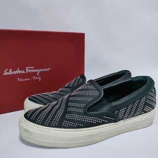 サルヴァトーレフェラガモ(Salvatore Ferragamo)のPACAUSTUDS【SalvatoreFerragamo/ﾌｪﾗｶﾞﾓ】ヒール(スニーカー)