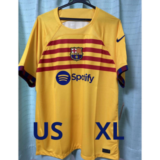 ナイキ(NIKE)のFCバルセロナ FCB 2022-23 4th レプリカユニフォーム  XL(Tシャツ/カットソー(半袖/袖なし))